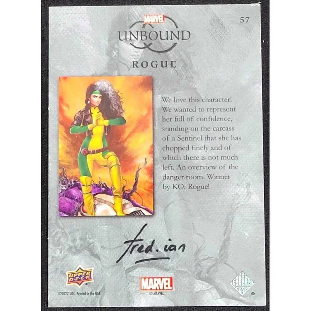 2022 MARVEL‎ UNBOUND ROGUE  BASE #D 318/999
